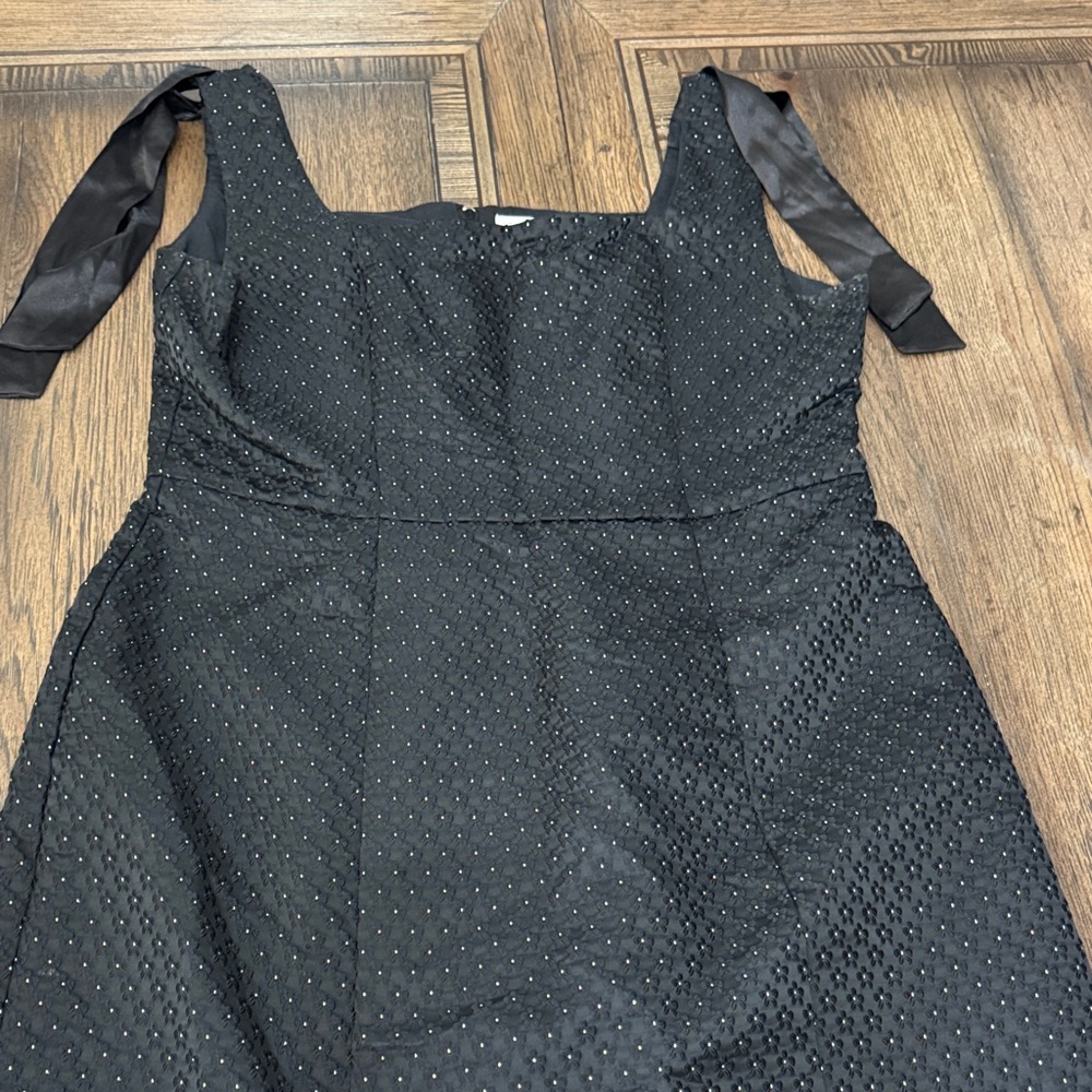 Copper Key Black Strapless Dress